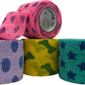 PETFLEX COHESIVE BANDAGE PET PACK 2 IN-6 PK ASSORTED