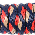 HAMILTON POLY LEAD W/BOLT SNAP 10 FT RED STRIPE