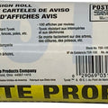 POSTED PRIVATE PROPERTY TYVEK SIGN 100 PK YELLOW/BLACK