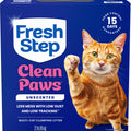 FRESH STEP CLEAN PAWS CLUMPING LITTER 22 LB UNSCENTED
