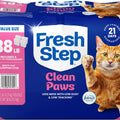 FRESH STEP CLEAN PAWS CLUMPING LITTER 38 LB SCENTED