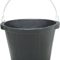 FORTIFLEX RUBBER UTILITY PAIL 10 QT BLACK
