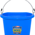 FORTIFLEX FLAT BACK BUCKET 8 QT SKY BLUE
