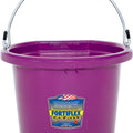 FORTIFLEX FLAT BACK BUCKET 20 QT VIVID VIOLET