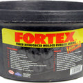 FORTIFLEX RUBBER STALL FEEDER 1 QT BLACK