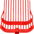 FORTIFLEX MINI SUPER FORK PLASTIC STALL FORK 65X10 5/8 IN RED