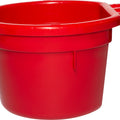 FORTIFLEX ROUND OVER THE FENCE PAIL 8 QT RED