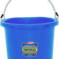 FORTIFLEX FLAT BACK BUCKET 24 QT BLUE