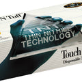 TOUCH N TUFF DISPOSABLE NITRILE GLOVES MD-100 CT TEAL