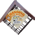 C&S HANGING SUET BASKET W/ROOF 2X8X7 IN BLACK/COPPER