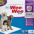 WEE-WEE SUPER ABSORBENT PADS 24X24 IN-75 PK