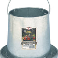 LITTLE GIANT HANGING POULTRY FEEDER W/PAN GALV 12 LB