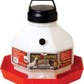 LITTLE GIANT PLASTIC POULTRY WATERER 3 GAL RED