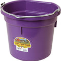 LITTLE GIANT DURAFLEX PLASTIC FLAT BACK BUCKET 20 QT PURPLE