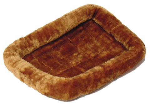 QUIET TIME SHEEPSKIN BED 48X30 IN CINNAMON