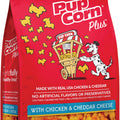 PUPCORN PLUS DOG TREATS 14.5 OZ CHICKEN/CHEDDAR