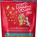 PUPCORN PLUS DOG TREATS 4 OZ CHICKEN/CHEDDAR