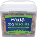 PET LIFE DOG BISCUITS BUCKET 6 LB MULTI-FLAVOR