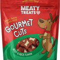 MEATY TREATS GOURMET CUTS 25 OZ BEEF/RICE