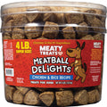 MEATY TREATS MEATBALL DELIGHTS 4 LB CHICKEN/RICE