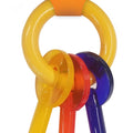 NYLABONE PUPPY CHEW TEETHING KEYS SM BACON