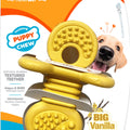 NYLABONE PUPPY CHEW TEETHING RHINO PETITE VANILLA