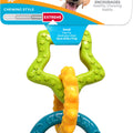 NYLABONE PUPPY CHEW TEETHING RINGS SM BACON