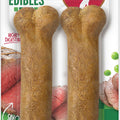 HEALTHY EDIBLES NATURAL CHEW WOLF-2 PK ROAST BEEF