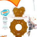 NYLABONE PUPPY CHEW RING BONE X-SMALL CHICKEN