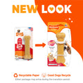 NYLABONE POWER CHEW BONE MD PEANUT BUTTER
