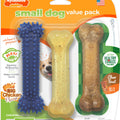 NYLABONE MODERATE CHEW VARIETY PACK SM-3 PK CHICKEN/BACON