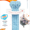 NYLABONE PUPPY CHEW TEETHING BONE XS BLUE/CHICKEN