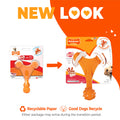 NYLABONE POWER CHEW AXIS BONE SOUPER BACON