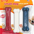 NYLABONE POWER CHEW VARIETY PACK REG CHICKEN/BACON/P