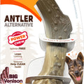 NYLABONE WILD ALTERNATIVE ANTLER LARGE VENISON