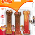 NYLABONE POWER CHEW FLAVOR FRENZY VARIETY PACK REG-3 PK SAUSAGE/BEEF/LA