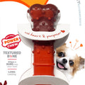 NYLABONE POWER CHEW FLAVOR FRENZY TEXTURED BONE XS BEEF JERKY