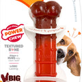 NYLABONE POWER CHEW FLAVOR FRENZY TEXTURED BONE MD BEEF JERKY