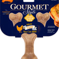 NYLABONE GOURMET STYLE STRONG CHEW WISHBONE LG CHICKEN