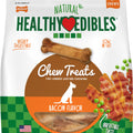 HEALTHY EDIBLES NATURAL CHEW WOLF-7 PK BACON