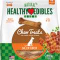 HEALTHY EDIBLES NATURAL CHEW WOLF/12CT BACON