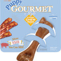 NYLABONE PUPPY GOURMET STYLE STRONG CHEW FEMUR O/S BACON