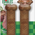 HEALTHY EDIBLES MEATY CENTER CHEW TREAT MD-2 PK BEEF