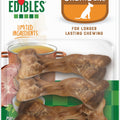 HEALTHY EDIBLES BROTH BONE NATURAL CHEW SMALL-4 PK HAM