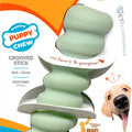 NYLABONE PUPPY TEETHING STICK SMALL PEANUT BUTTER