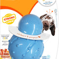 NYLABONE STRONG CHEW RUBBER STUFFABLE CONE LG BACON