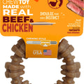 NYLABONE STRONG CHEW REAL INGREDIENT RING SM BF & CKN
