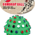 SPOT VINYL GUMDROP BALL 5 IN ASSORTED
