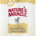 NATURE'S MIRACLE ODOR CONTROL SHAMPOO/CONDITIONER 32 OZ OATMEAL