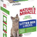 NATURE'S MIRACLE ODOR CONTROL LITTER BOX LINERS 27 CT